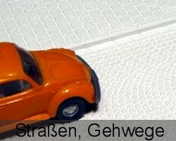 Straßen und Gehwege